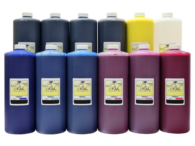 12x1L ink to refill CANON PRO-2600, PRO-4600, PRO-6600 (PFI-2100/3100, PFI-2300/3300, PFI-2700/3700)